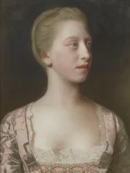 Porträt von Prinzessin Augusta von Großbritannien